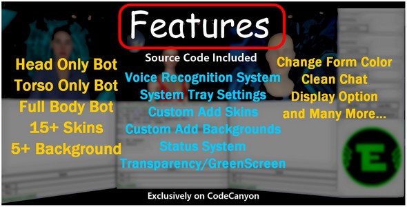 Artificial Intelligence 3D Chatbot