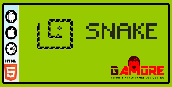 Snake- HTML5 Game - CodeCanyon 21216758