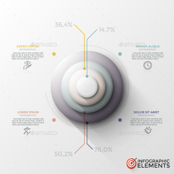 Abstract Futuristic Infographic Template - Infographics
