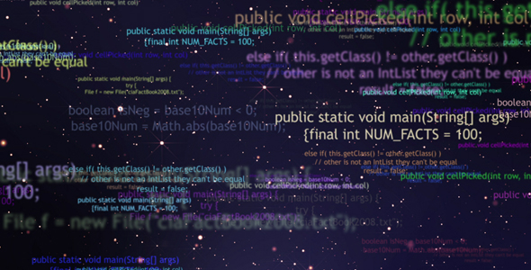 Computer Codes, Motion Graphics | VideoHive
