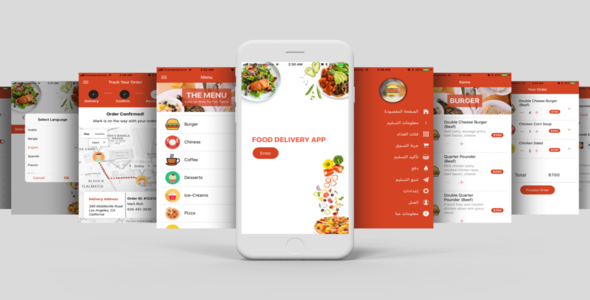 Restaurant Food Delivery - CodeCanyon 21217914