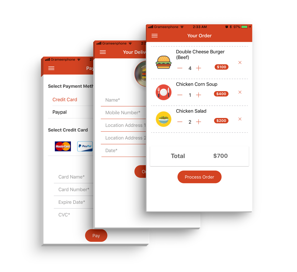 Restaurant Food Delivery Template UI App Supports Multiple Language i18n - 7