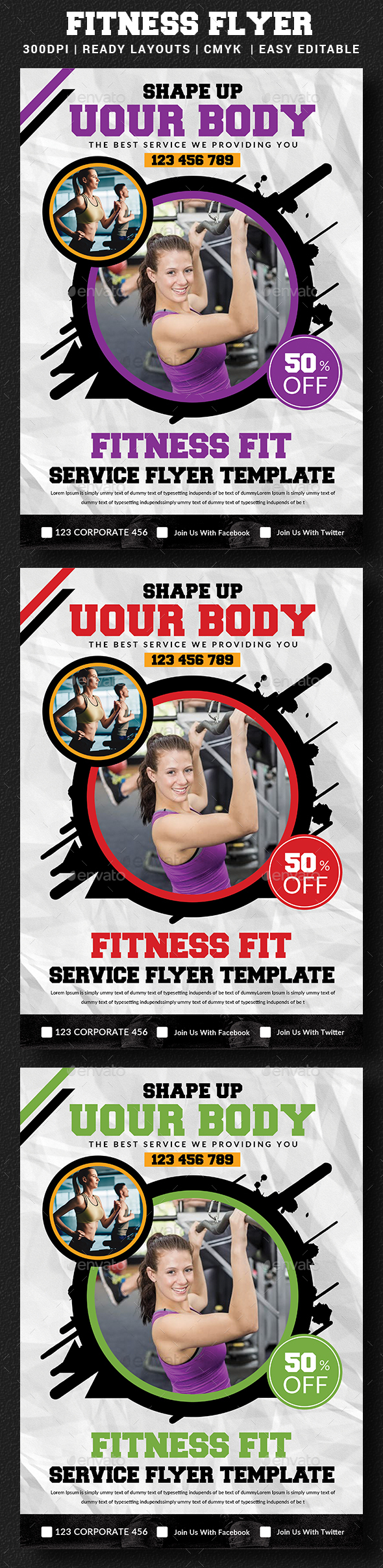Fitness Flyer - Sports Events