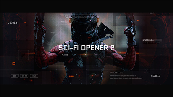 Sci-Fi Opener / Hi-Tech Slideshow / Futuristic Film Credits / HUD Elements / Space Science