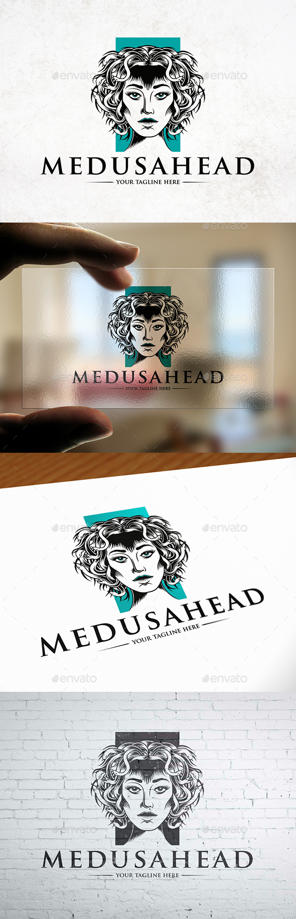 Medusa Head Logo Template - Humans Logo Templates