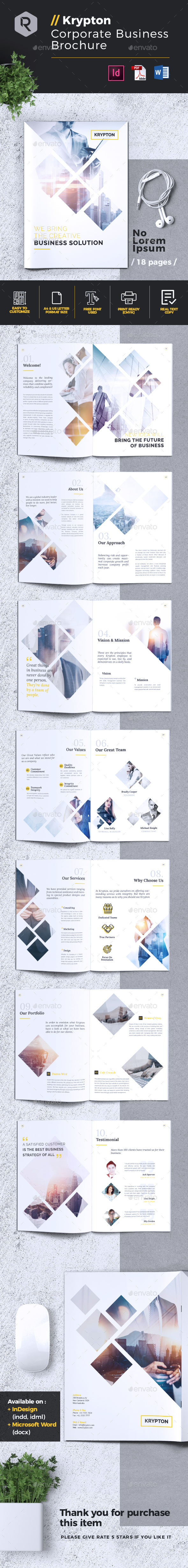 Krypton | Corporate Business Brochure - Corporate Brochures