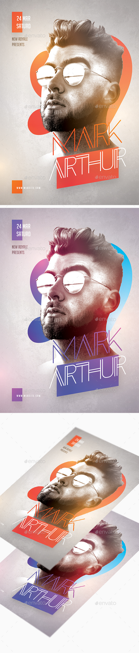 Artist Event Flyer - Clubs & Parties Events