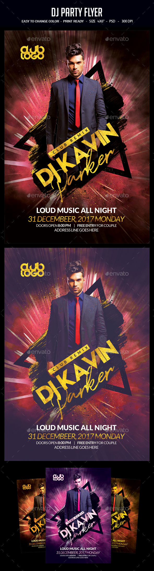 Dj Party Flyer - Clubs & Parties Events