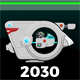 Shoot em up Side Scrolling Arcade Game - 2030