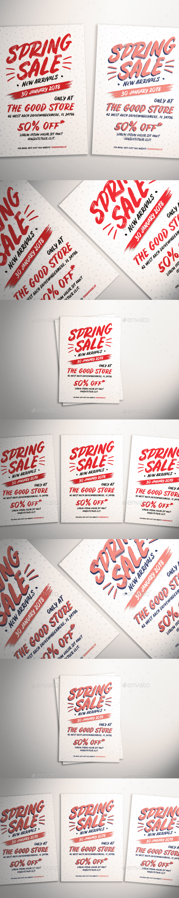 Spring Sale Flyer