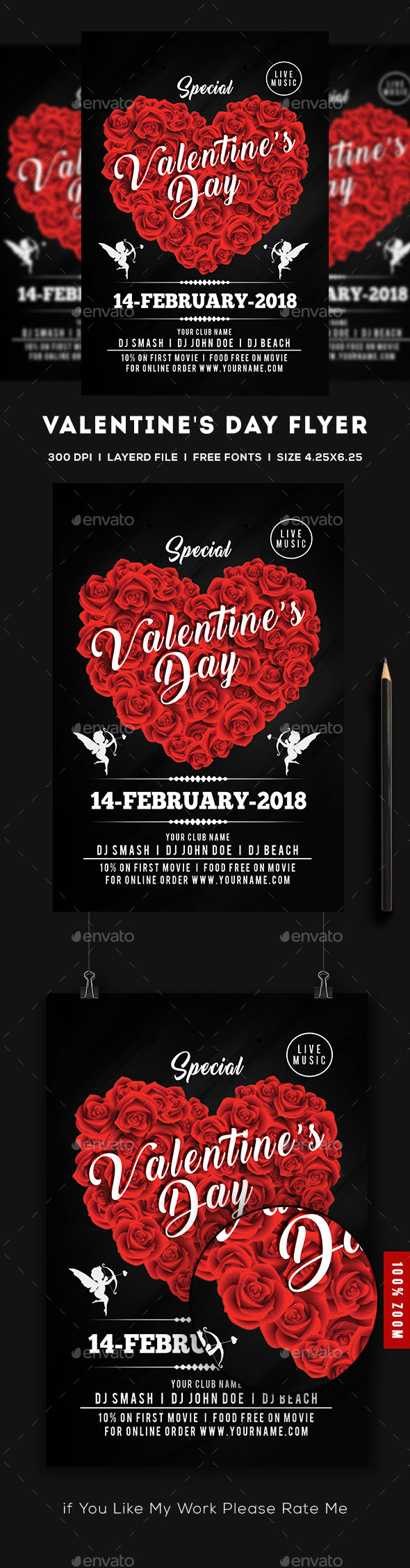 Valentines Day Flyer