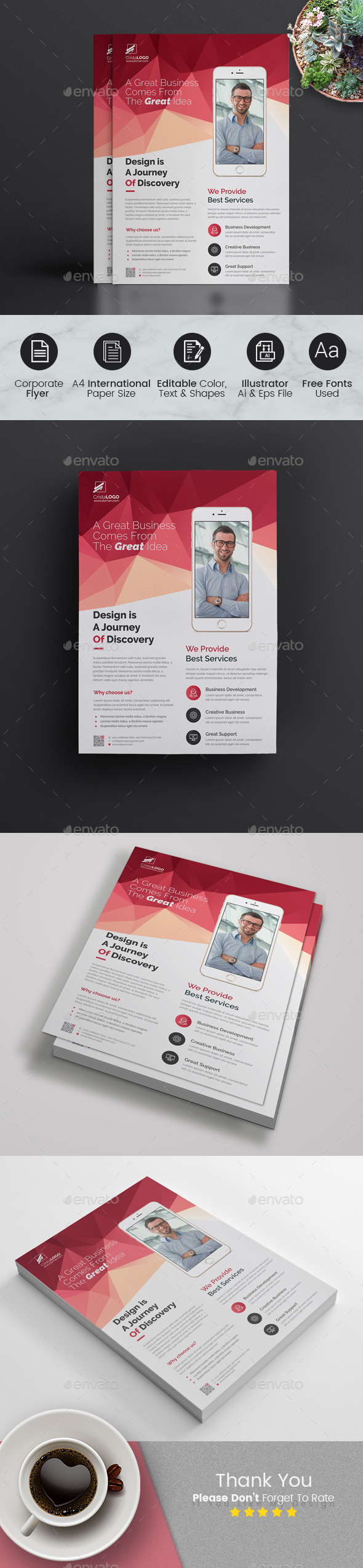 Abstract Flyer - Corporate Flyers