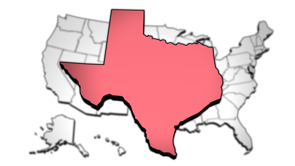 USA Map States Highlight