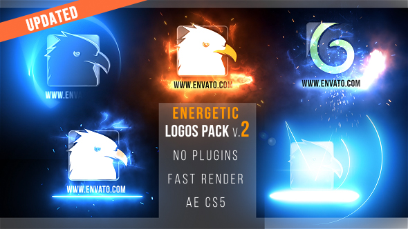 Energetic Logos Pack - VideoHive 15469633