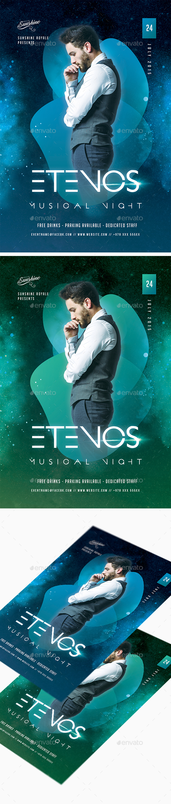 Party Night Flyer - Clubs & Parties Events
