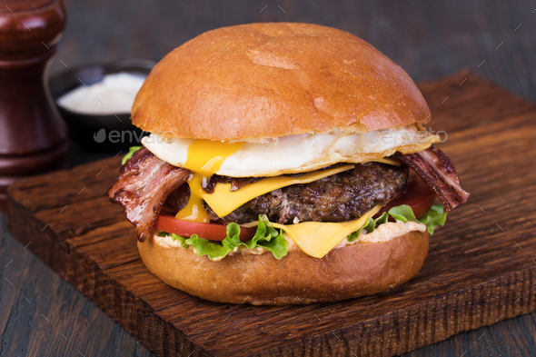 burger - Stock Photo - Images
