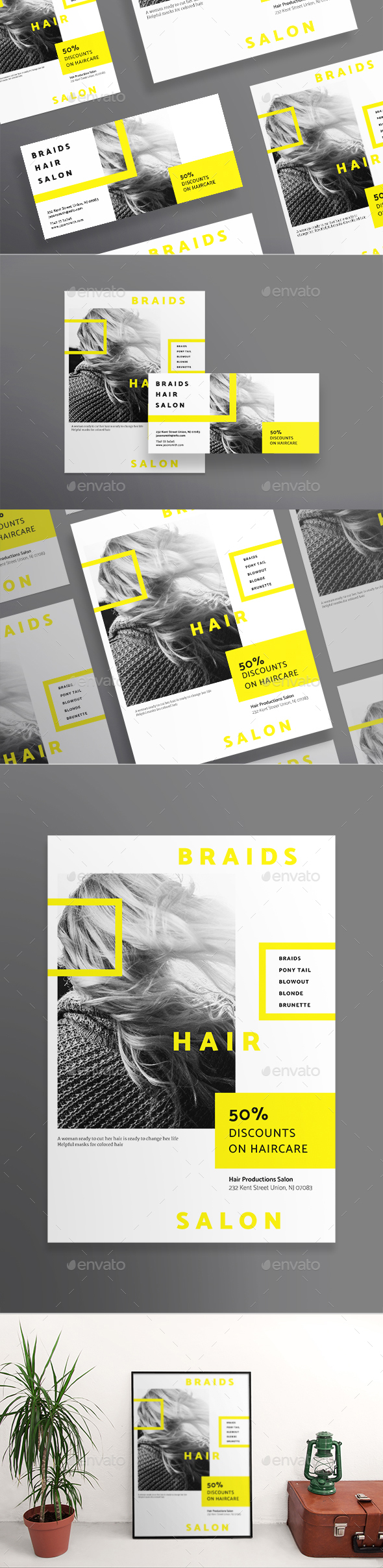 Hair Salon Flyers - Miscellaneous Events