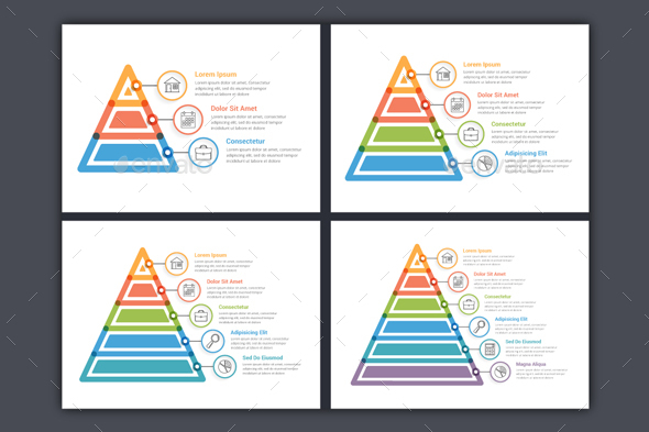 Pyramid Infographics - Infographics
