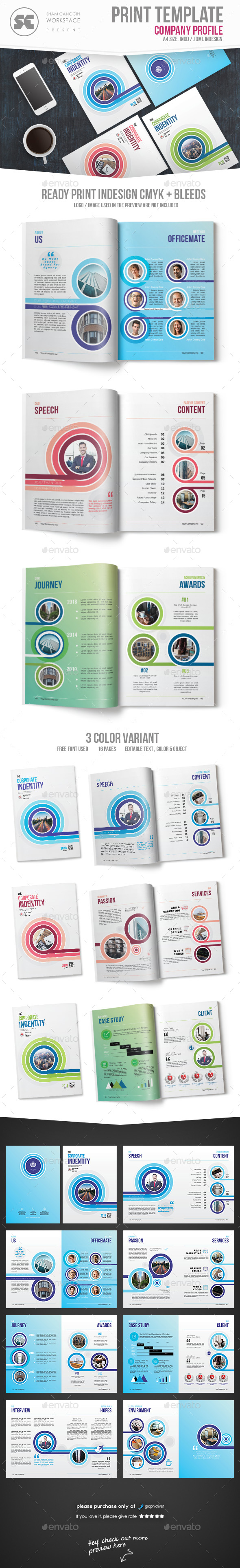 Multipurpose Company Profile - Corporate Brochures