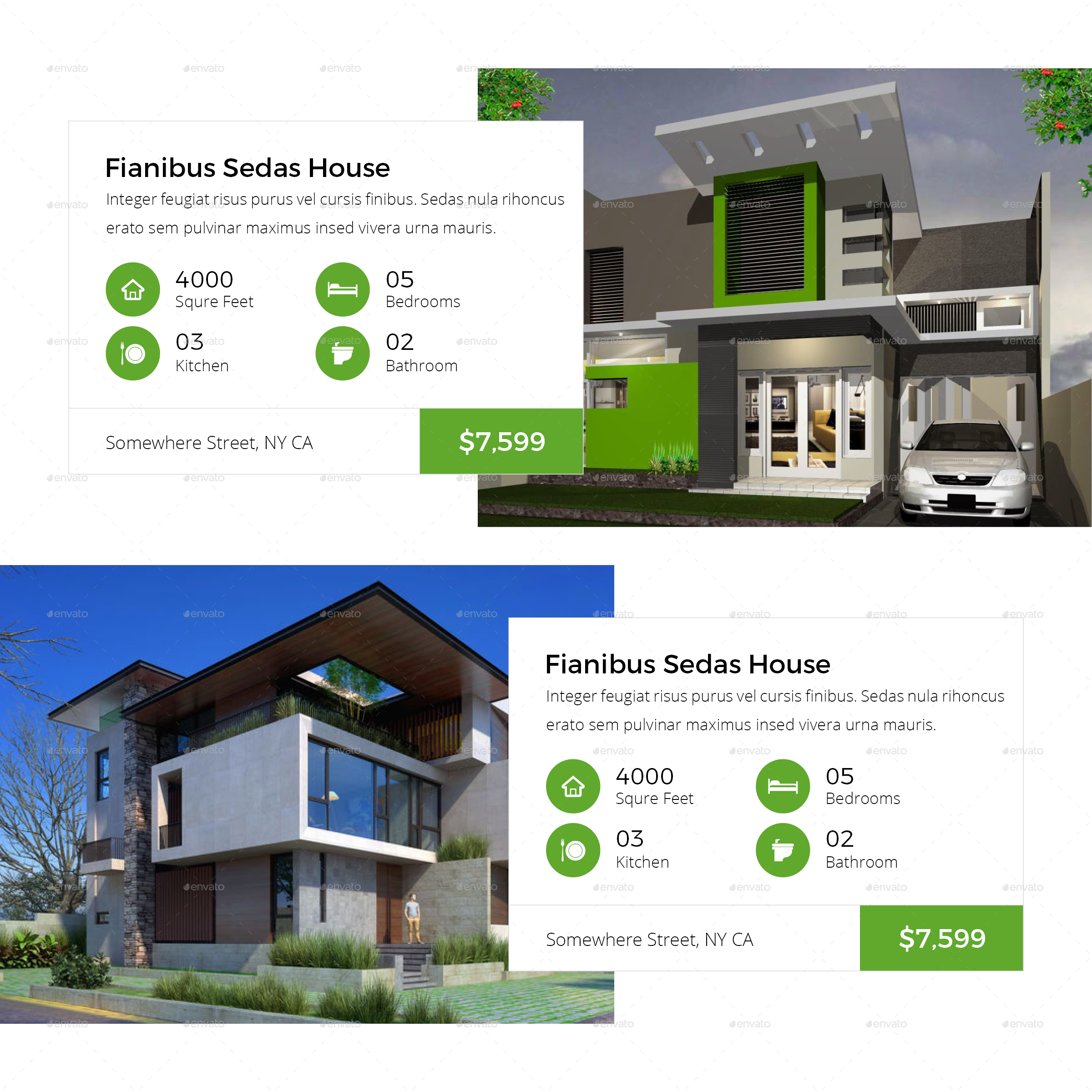 minimalist real estate brochure by ken_zie graphicriver realestate brochure