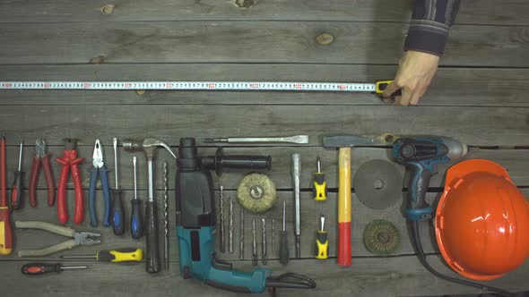Variety of Electro and hand Tools.