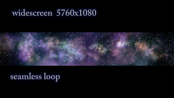 Wide-screen Cosmic Nebula