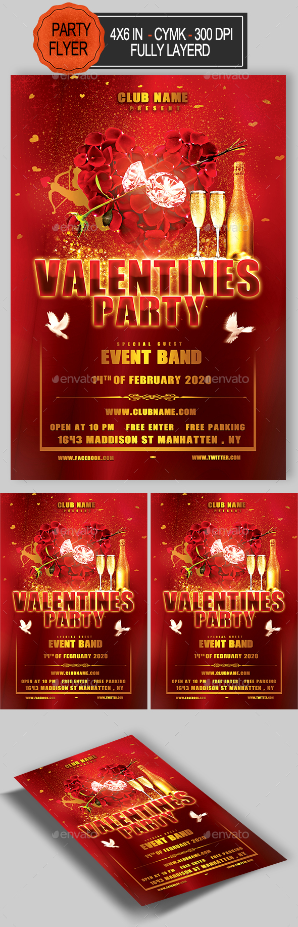 Valentines Day Flyer