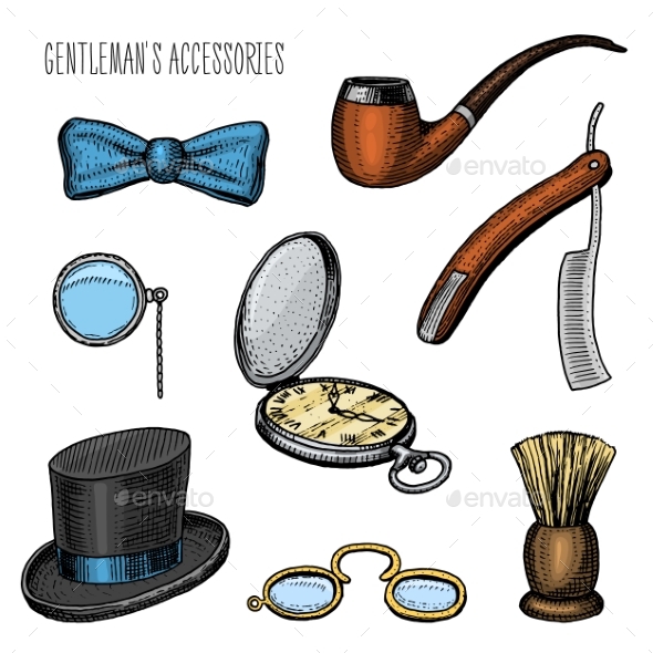 Gentleman Accessories - Man-made Objects Objects