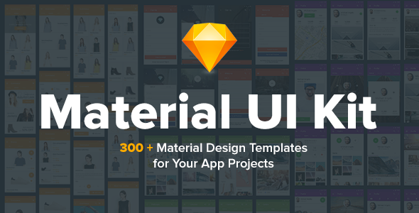 Material Design UI - ThemeForest 20823866