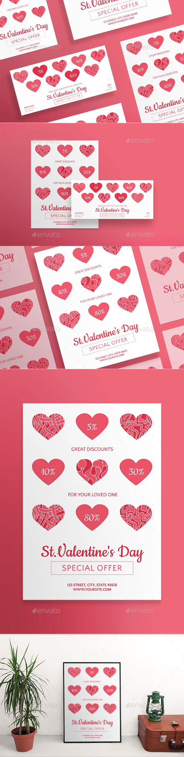 Valentine's Day Flyers - Holidays Events