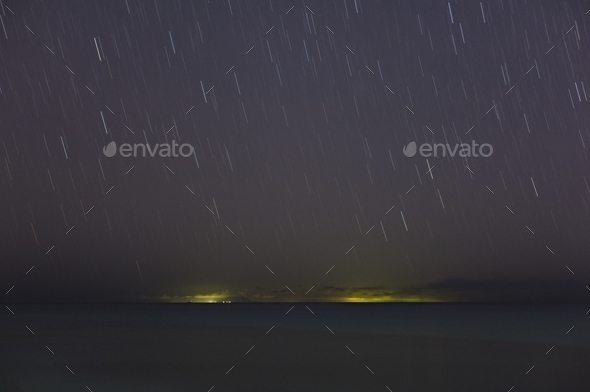 Islands Under Stars, Antigua - Stock Photo - Images