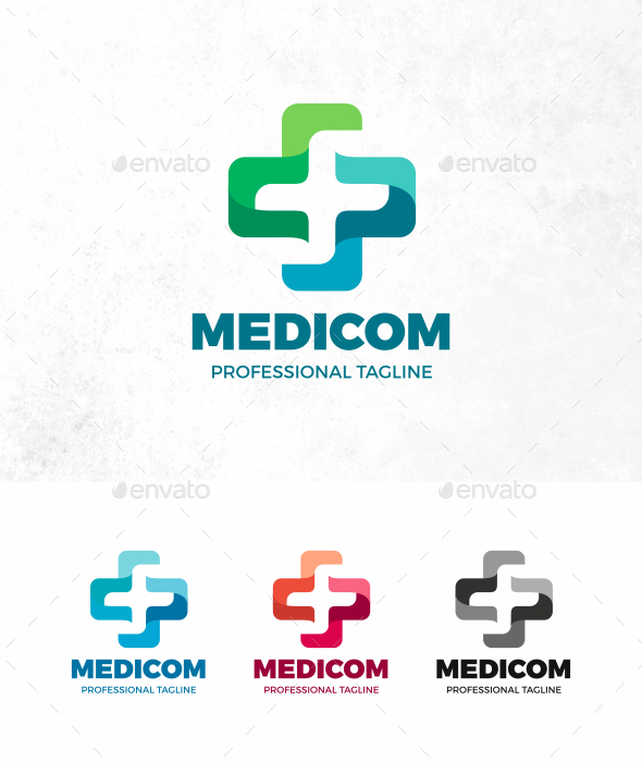 Medicine Cross Logo - Symbols Logo Templates
