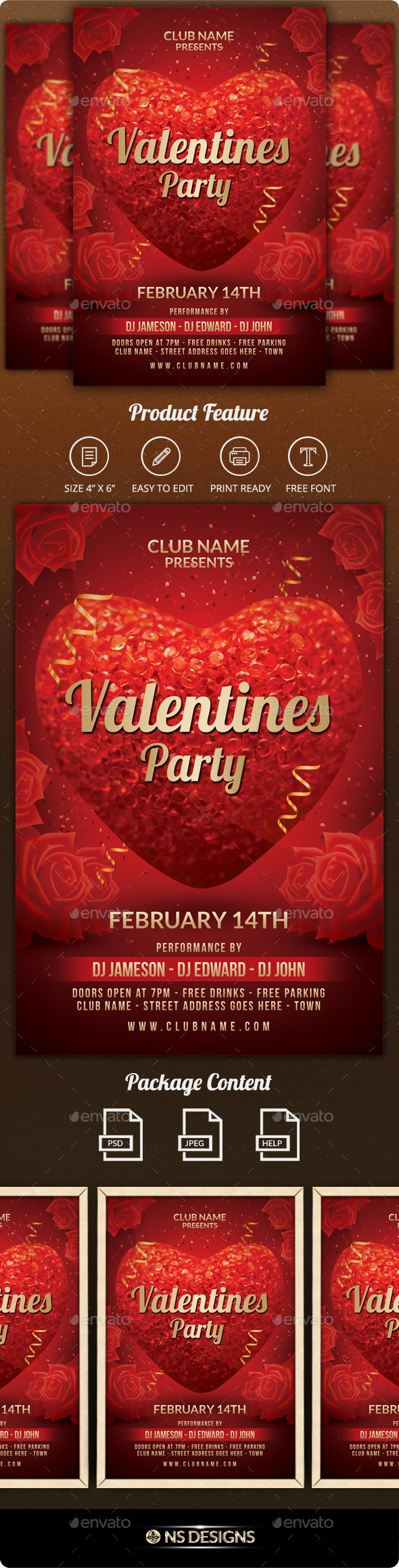 Valentine Flyer