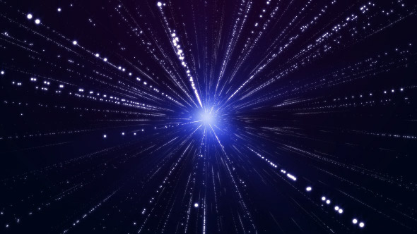 Particle Trails Blue, Motion Graphics | VideoHive