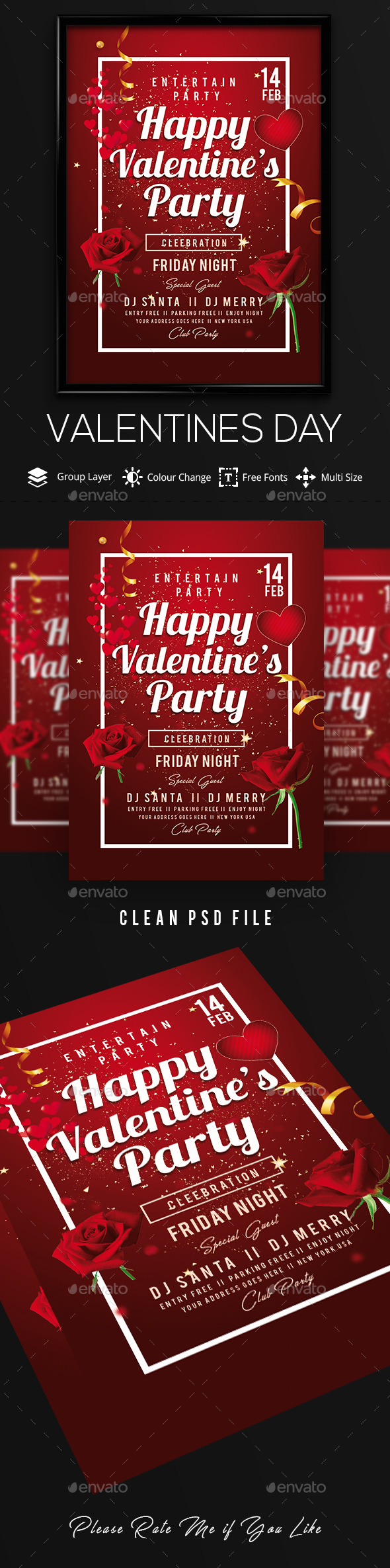 Valentines Day Flyer