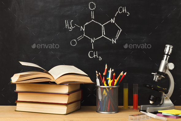 Back to school conceptual background - Stock Photo - Images