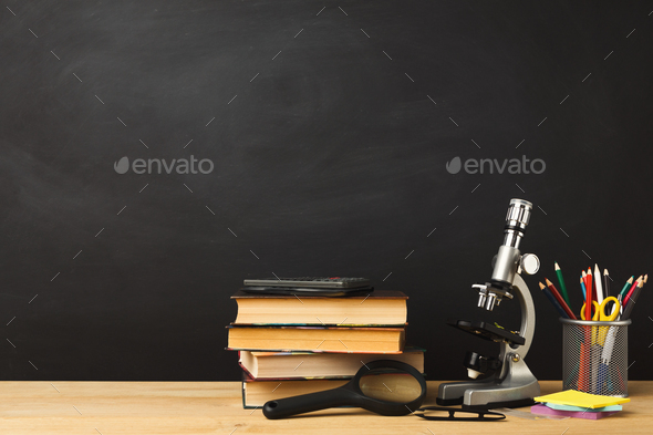 Back to school conceptual background - Stock Photo - Images
