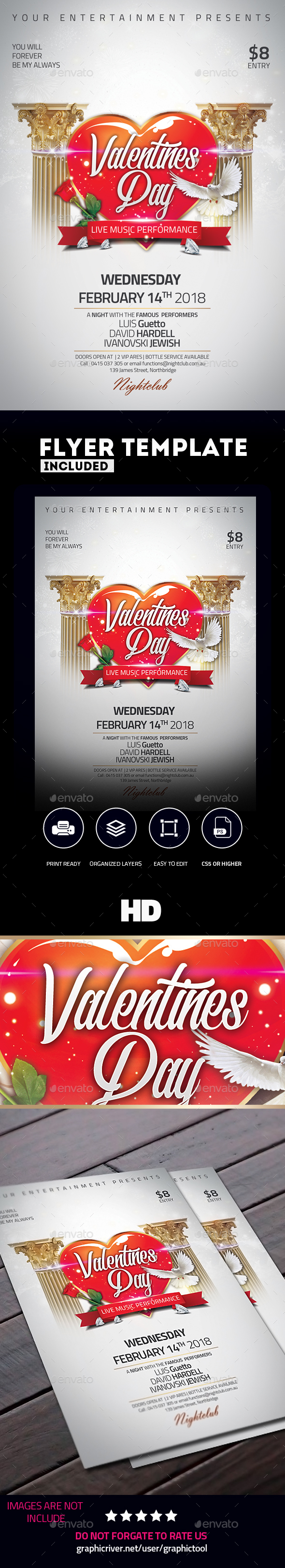 Valentines Day Flyer