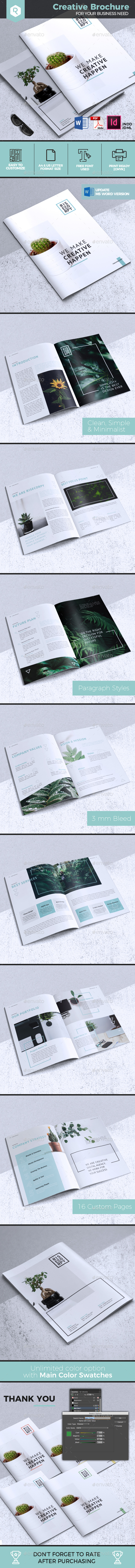 Creative Brochure Template Vol. 33 - Corporate Brochures