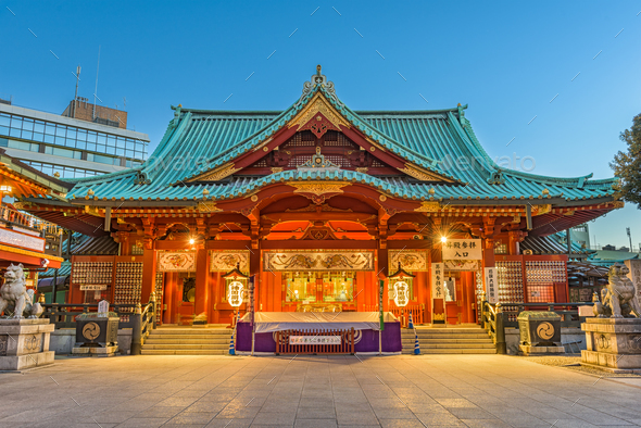 Kanda Shrine in Tokyo Stock Photo by SeanPavonePhoto | PhotoDune