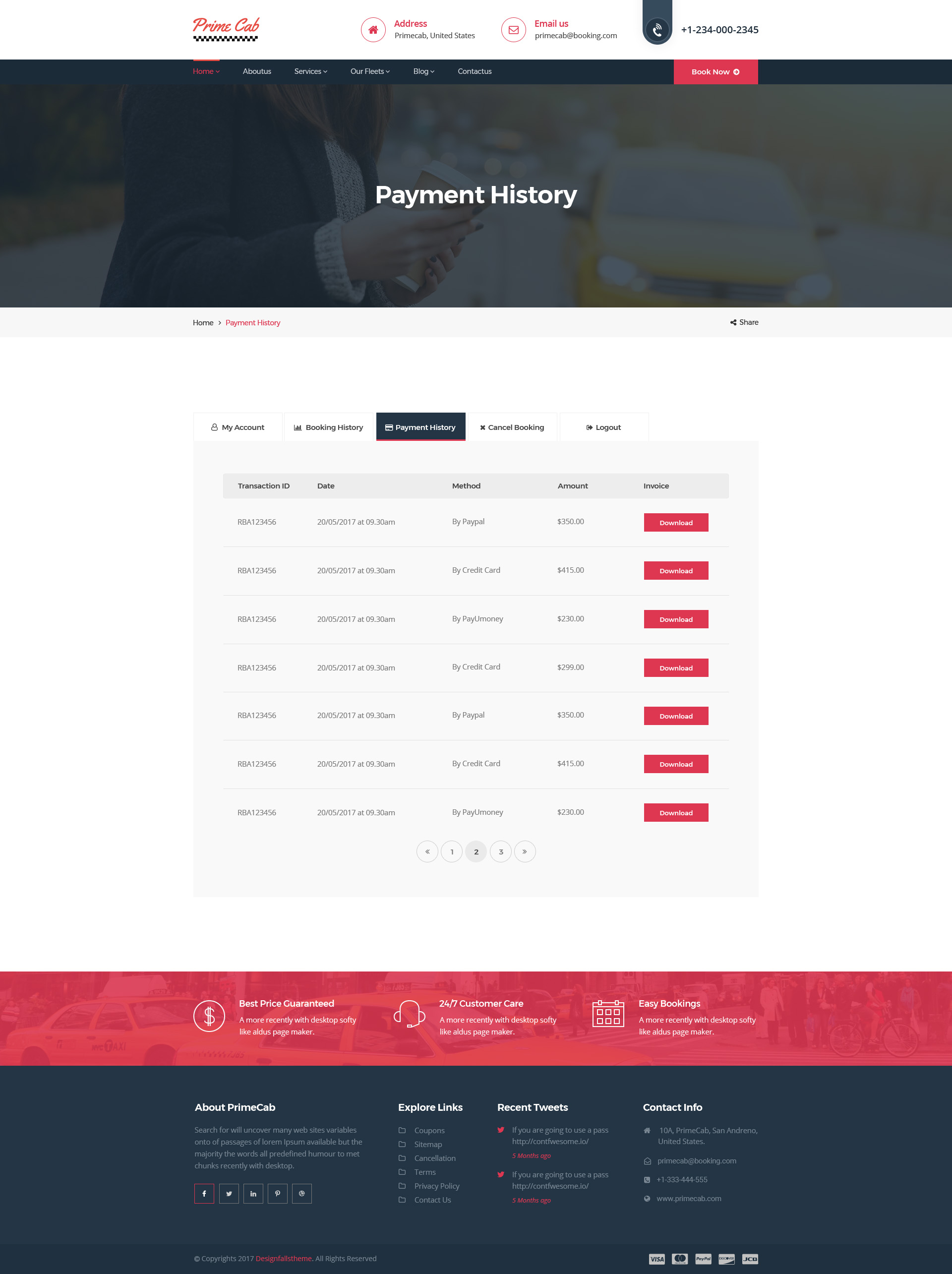 Payment History Template from s3.envato.com