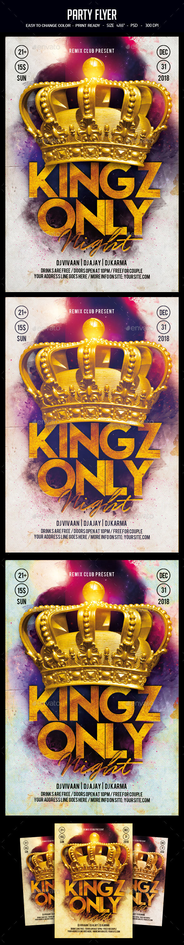 Party Flyer - Clubs & Parties Events