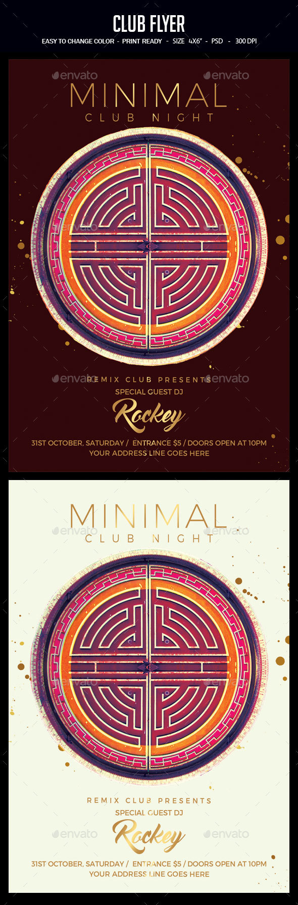 Club Flyer - Clubs & Parties Events