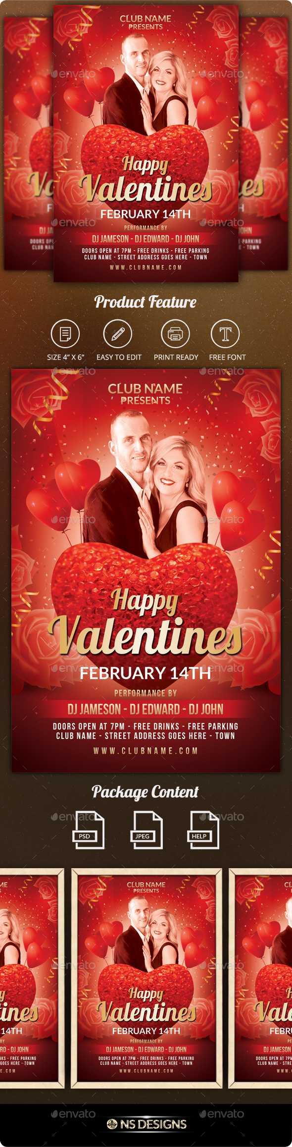 Valentine Flyer