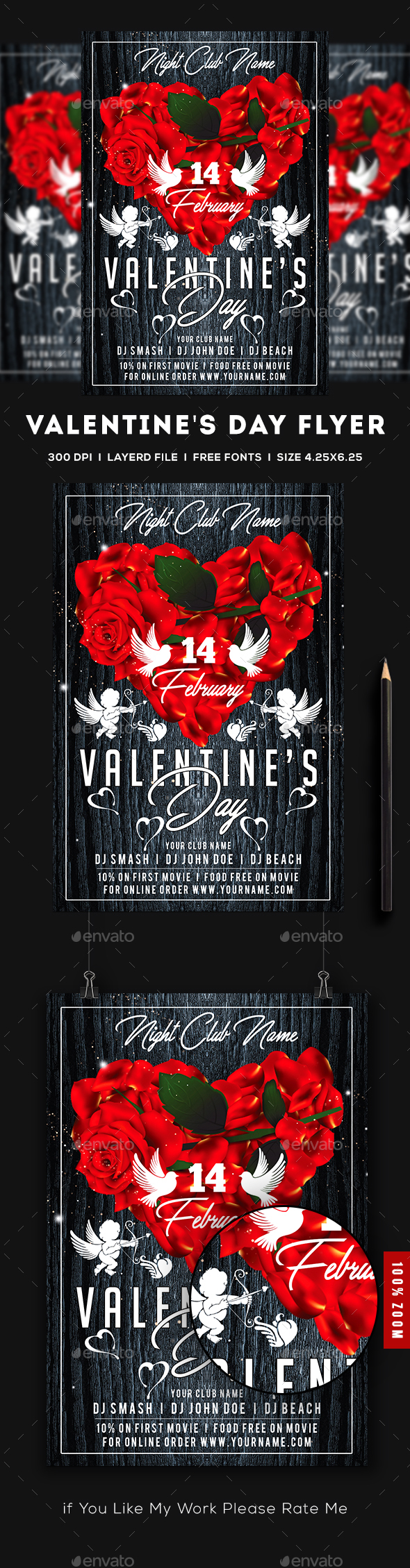 Valentines Day Flyer