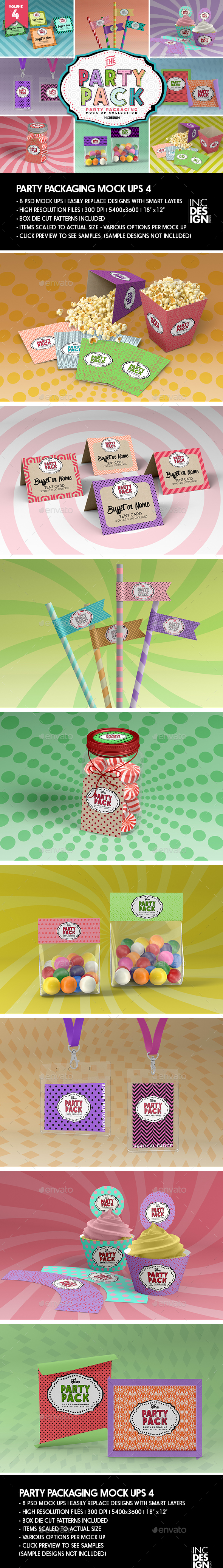 The Party Pack Packaging MockUps 4 - Miscellaneous Packaging