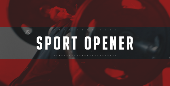 Sport Opener - VideoHive 21235541