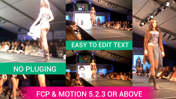 Fast And Short Slideshow For FCP X & Apple Motion
