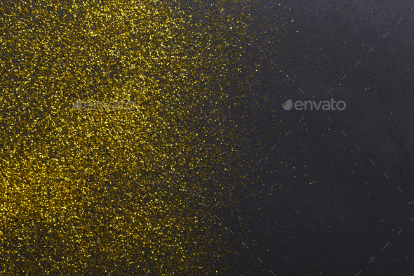 black and brown glitter texture abstract background Stock Illustration