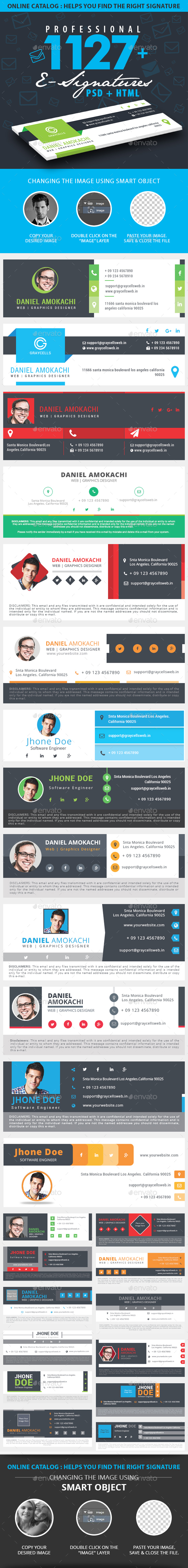 1127 Email Signature - Miscellaneous Social Media